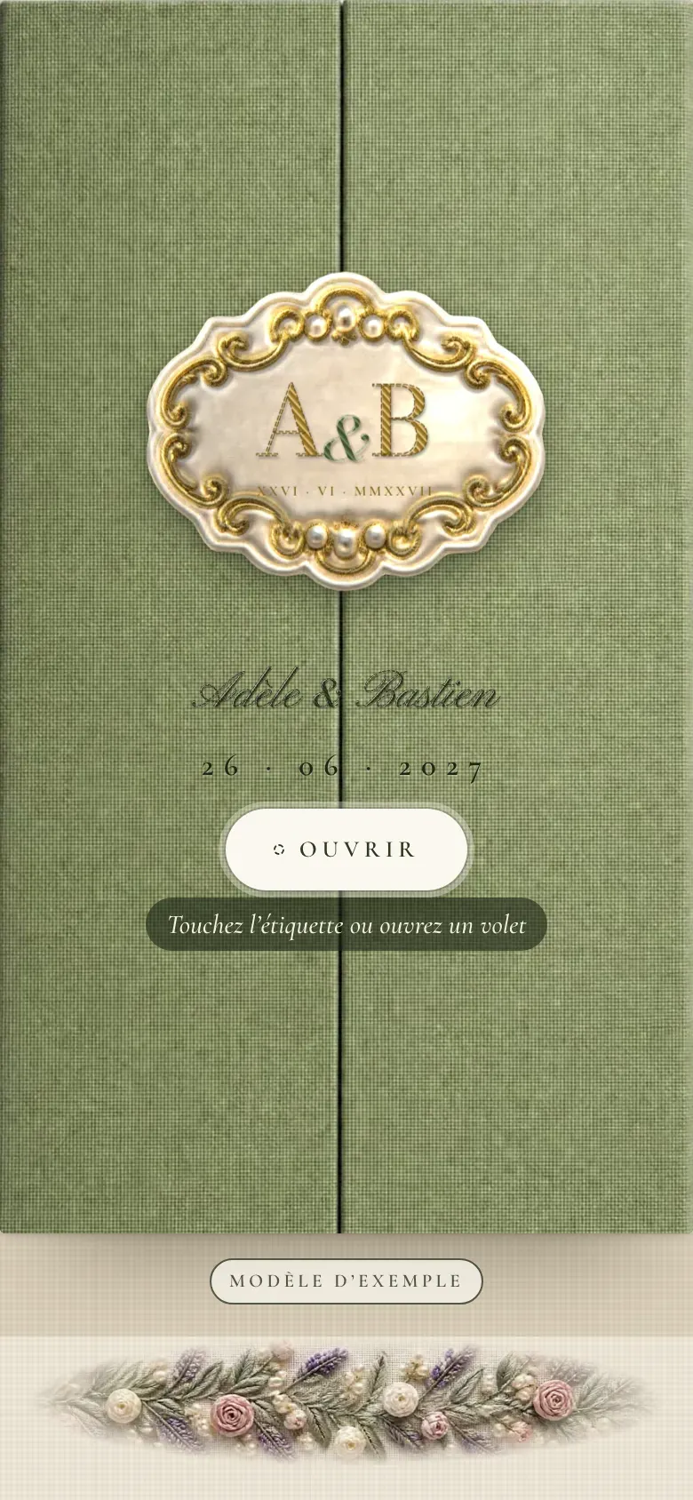 Site de mariage · Petit Point · Mobile