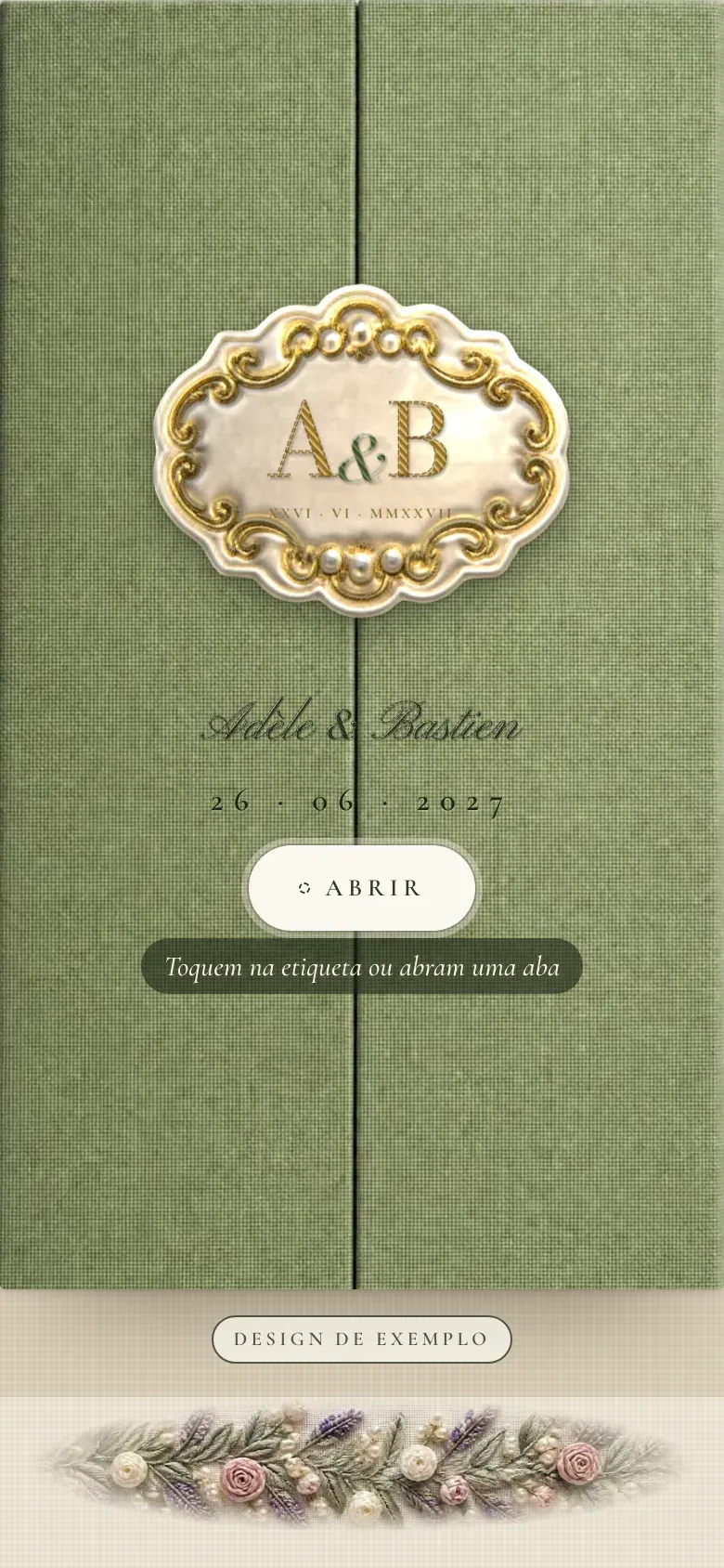 Site do casamento · Petit Point · Telemóvel