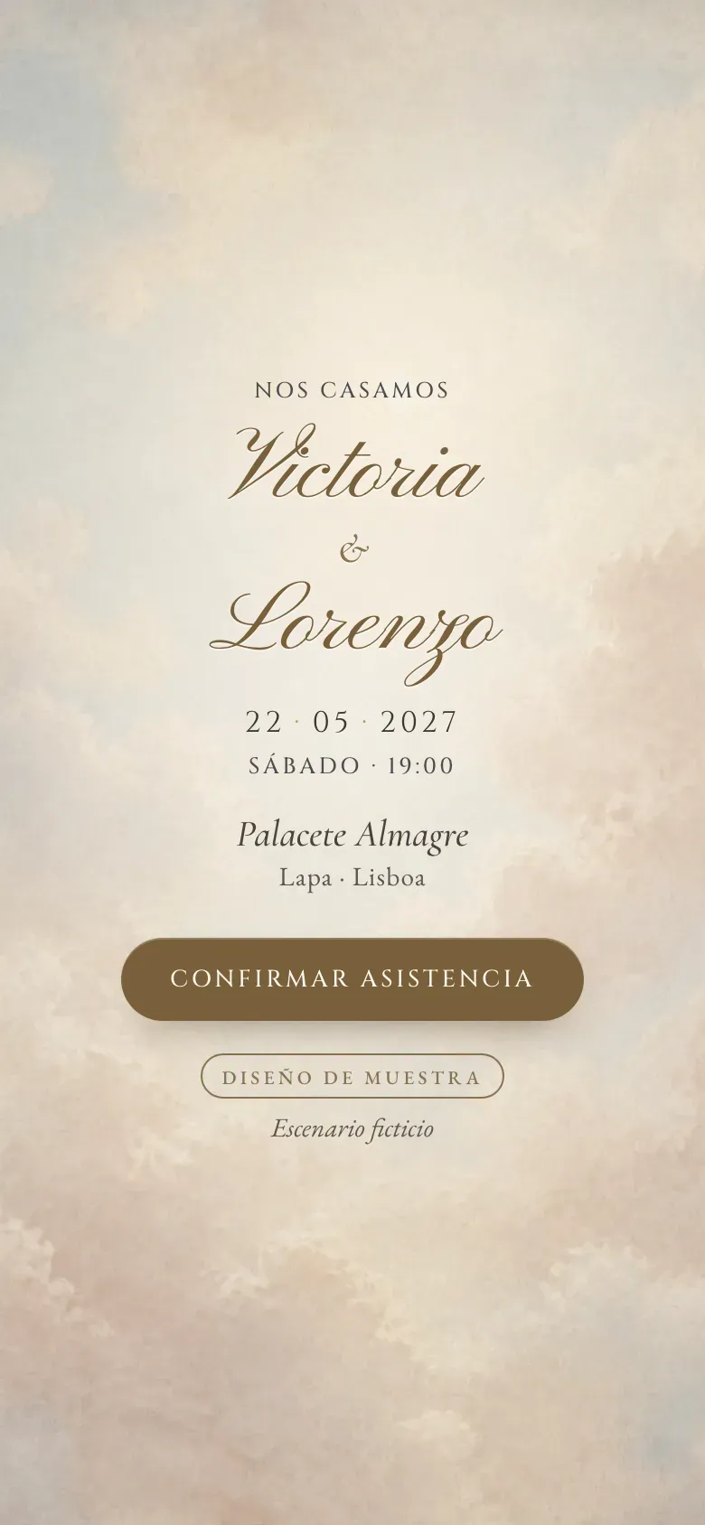 Web de boda · Florón · Móvil