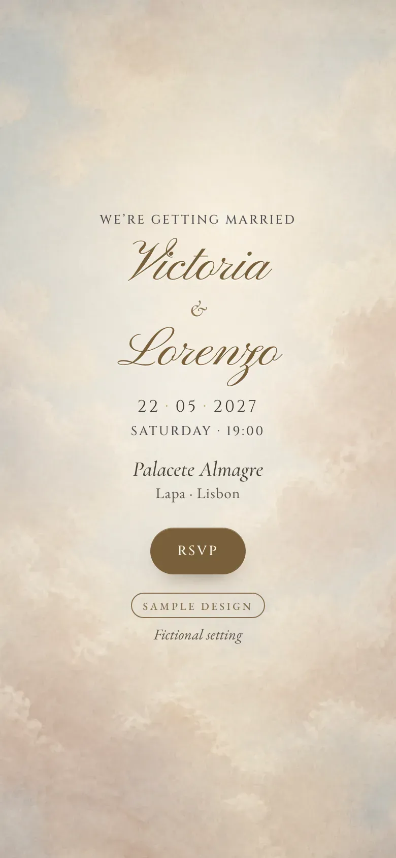 Wedding website · Florón · Mobile