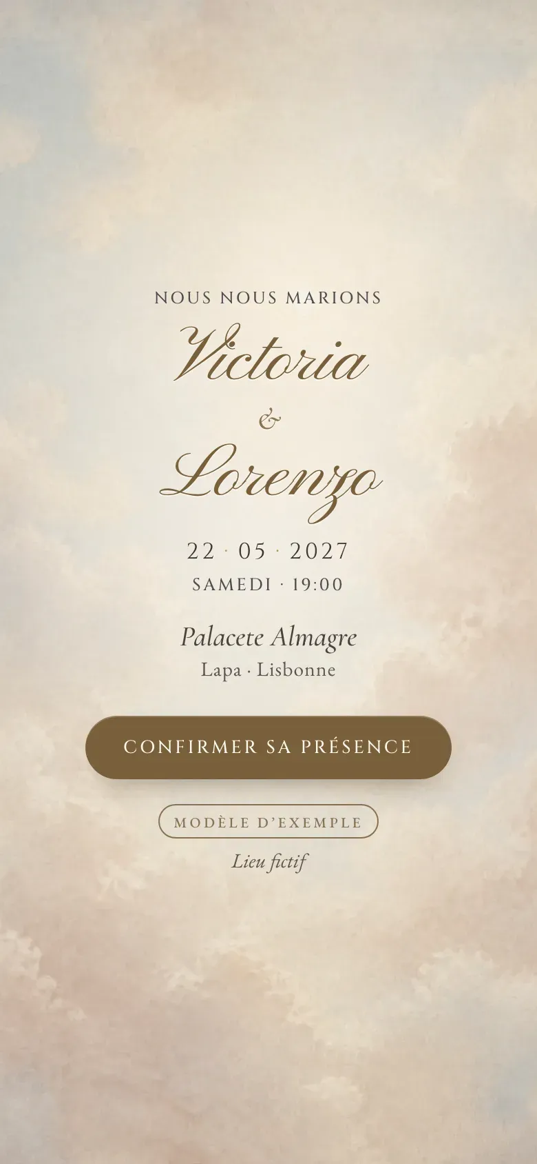 Site de mariage · Florón · Mobile