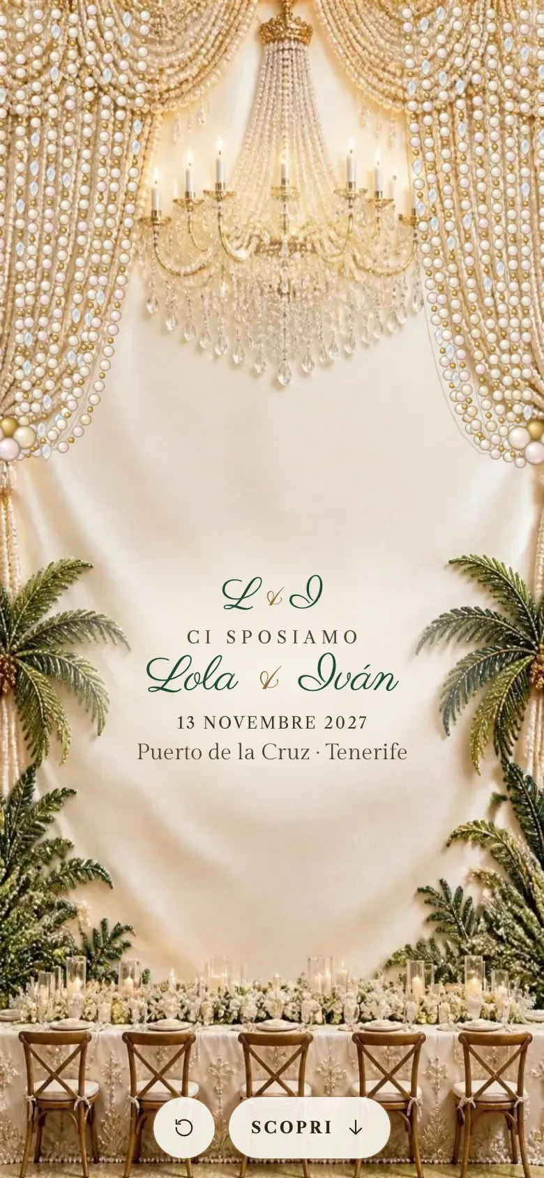 Sito del matrimonio · La Gala · Smartphone