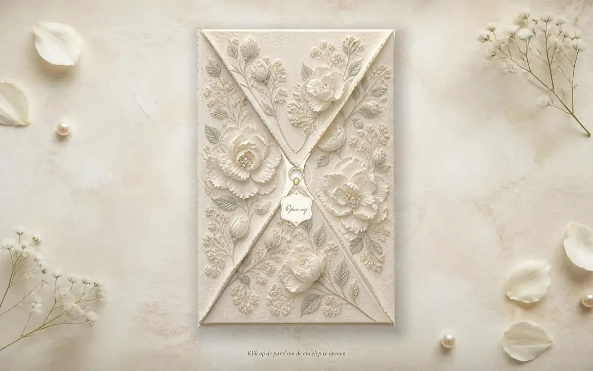 Trouwwebsite · Gardenia · Desktop