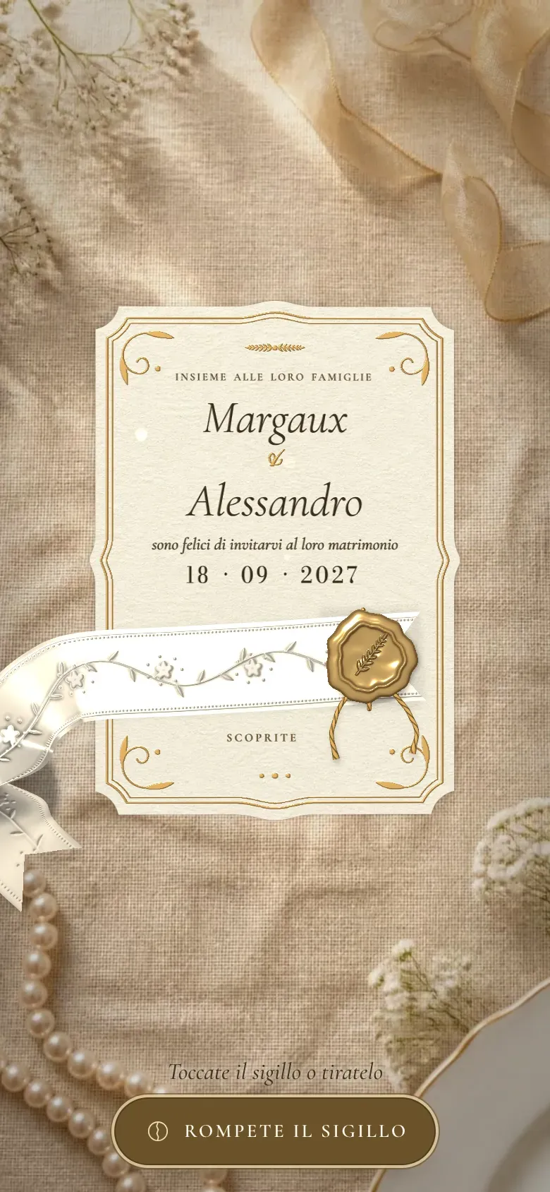Sito del matrimonio · Ivoire · Smartphone
