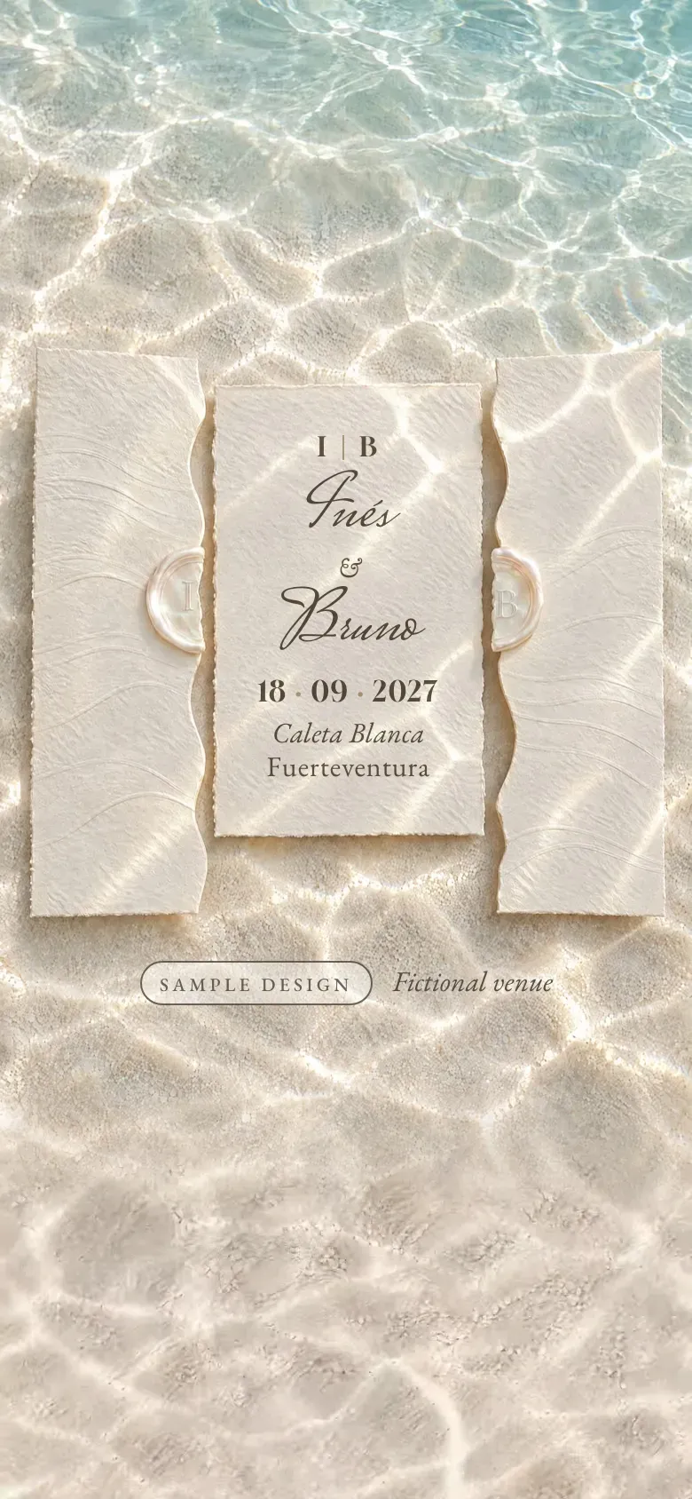 Wedding website · Orilla · Mobile