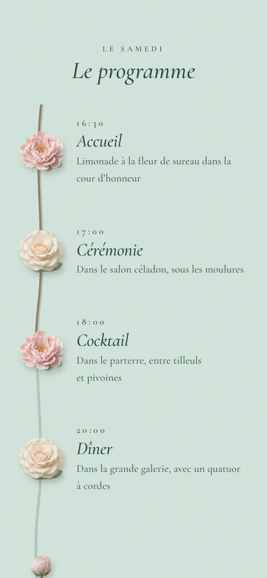 Programme de la journée