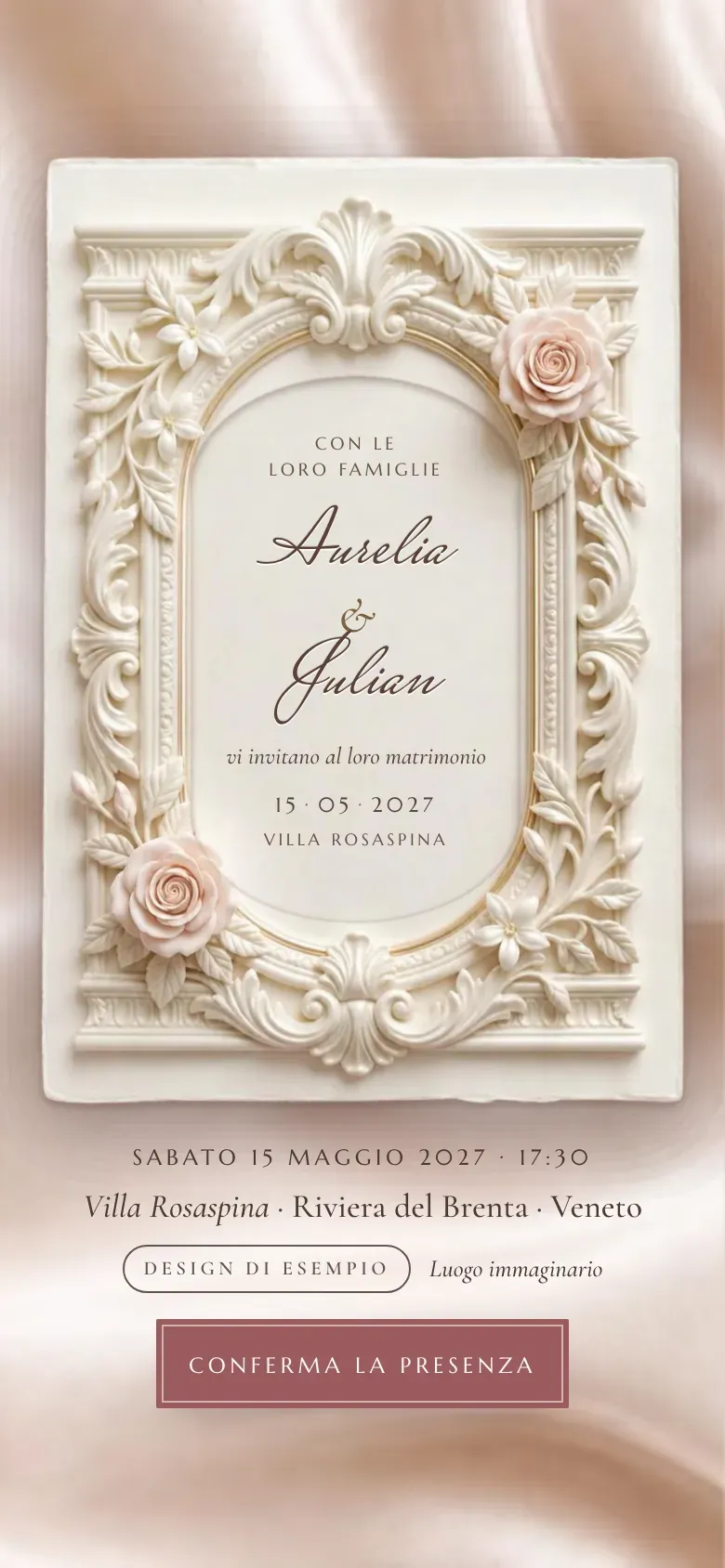 Sito del matrimonio · Velo · Smartphone